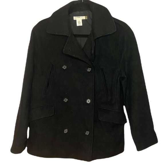J. Crew Jackets & Coats J Crew Mens Black Cashmere Wool Blend